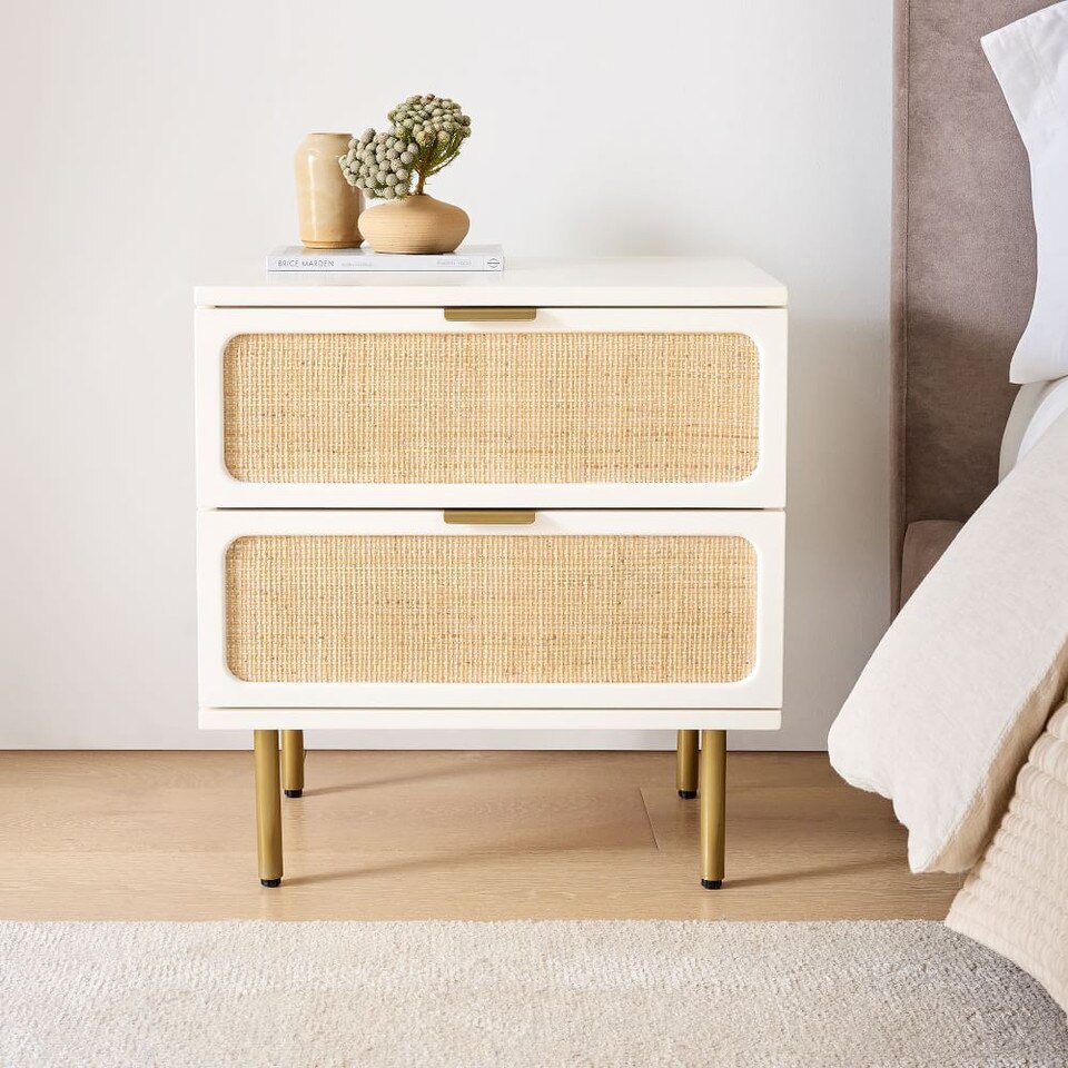 Ida Woven Nightstand (23") West Elm UK